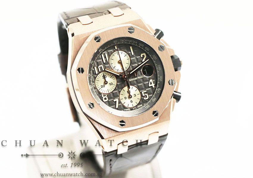 Audemars Piguet Royal Oak Offshore Rose Gold 42mm 26470OR Grey - Image 3