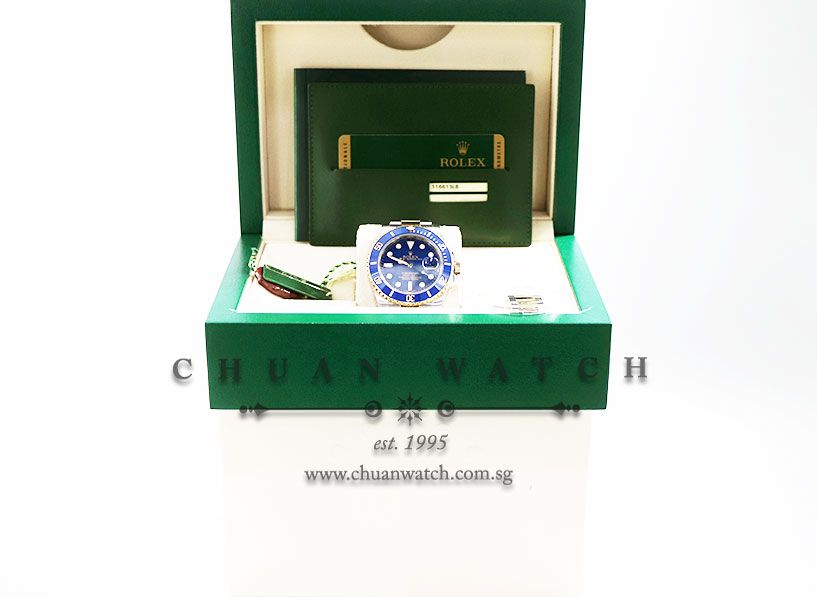 Rolex Submariner Two-Tone 116613LB Matt Blue - Discontinued Dial - Image 5