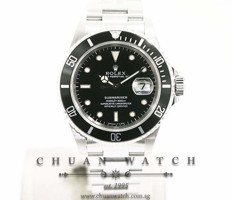 Rolex Submariner Date 16610 Tritium - Discontinued
