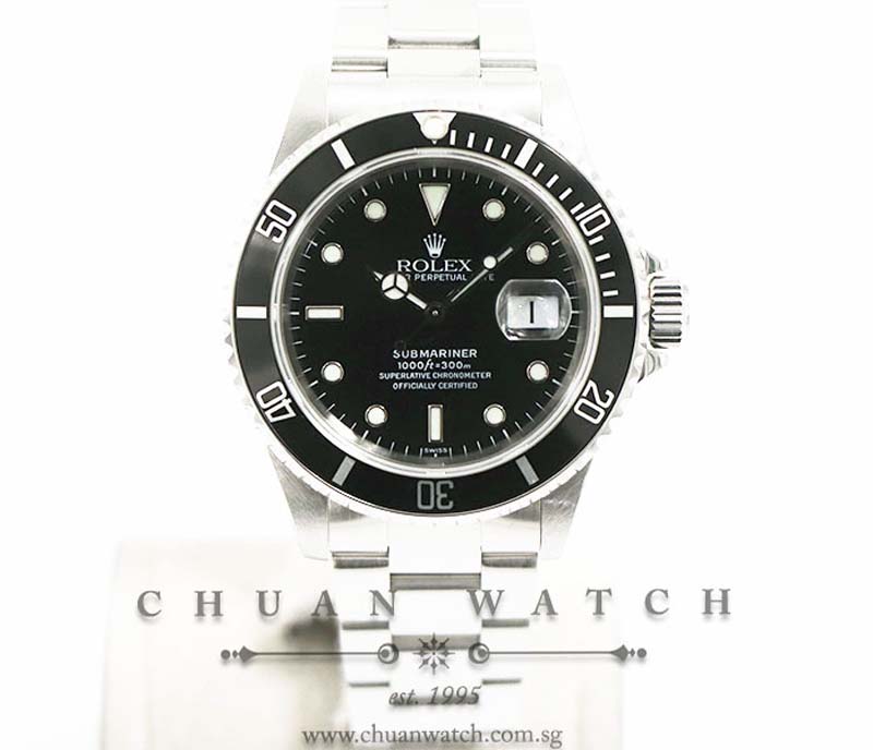 Rolex Submariner Date 16610 Swiss Only - Discontinued