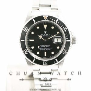 Rolex Vintage Submariner Date 16800 Tritium - Discontinued