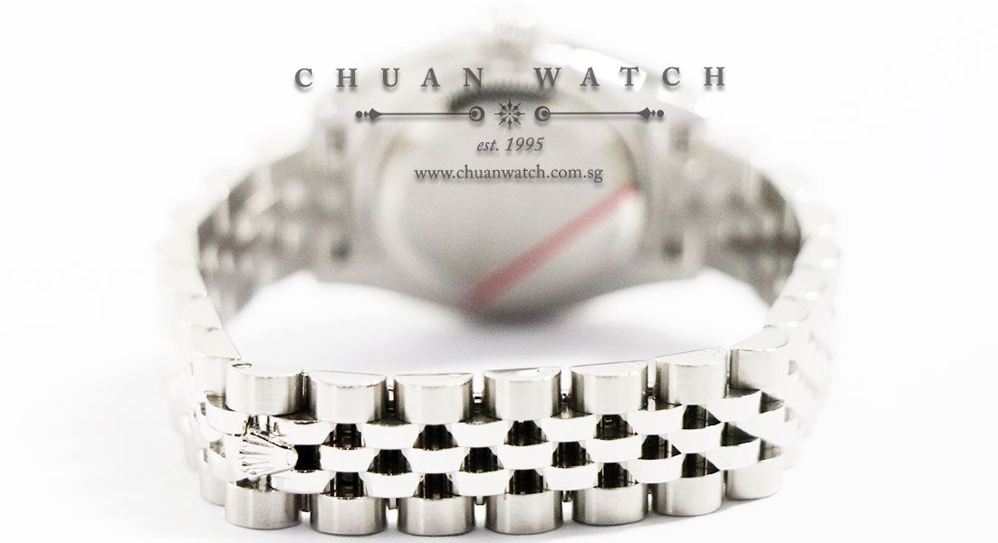 Rolex Ladies DateJust 26mm 179174 Pink Decorated MOP Roman - Discontinued - Image 4