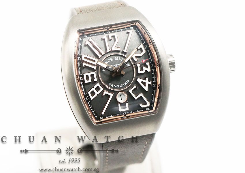 Franck Muller Vanguard Titanium-Gold V 45 SC DT TT BR 5N - Image 3