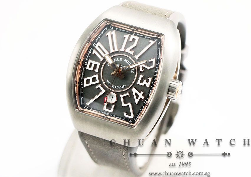 Franck Muller Vanguard Titanium-Gold V 45 SC DT TT BR 5N - Image 2