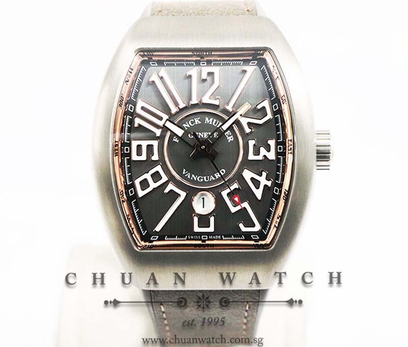 Franck Muller Vanguard Titanium-Gold V 45 SC DT TT BR 5N