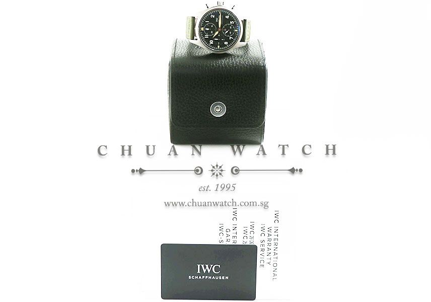 IWC Pilots Watch Chronograph Spitfire 41mm IW387901 - Image 5