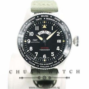 IWC Pilots Watch Timezoner Spitfire The Longest Flight Edition 46mm IW395501 - Limited Boutique Edition of 250 Pieces Only