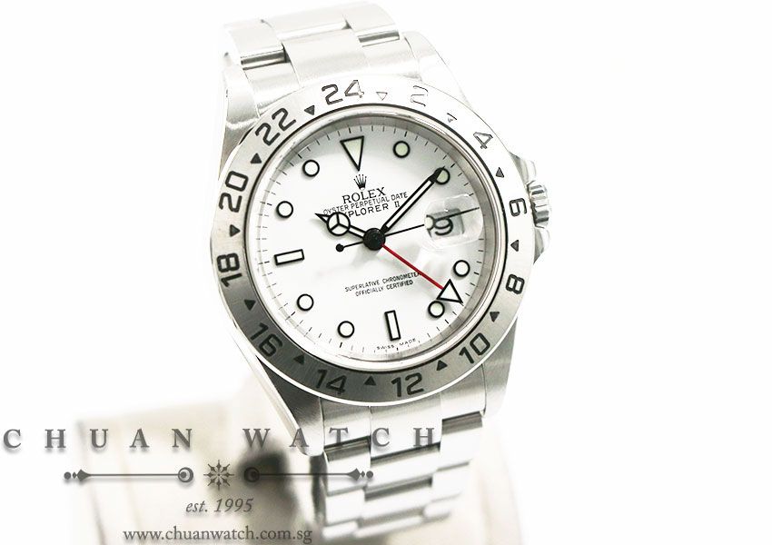 Rolex Explorer II 40mm 16570 Polar White - Discontinued - Image 3