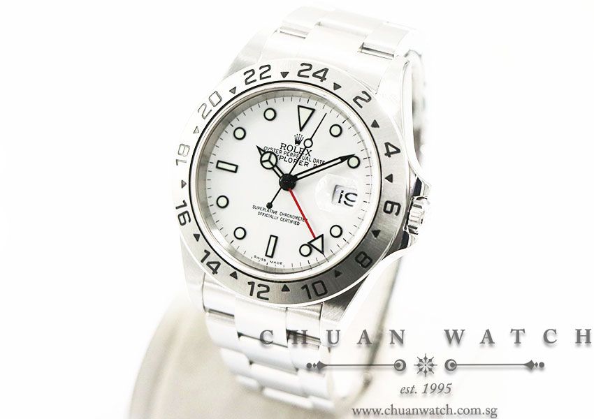 Rolex Explorer II 40mm 16570 Polar White - Discontinued - Image 2