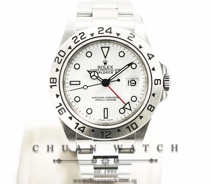 Rolex Explorer II 40mm 16570 Polar White - Discontinued
