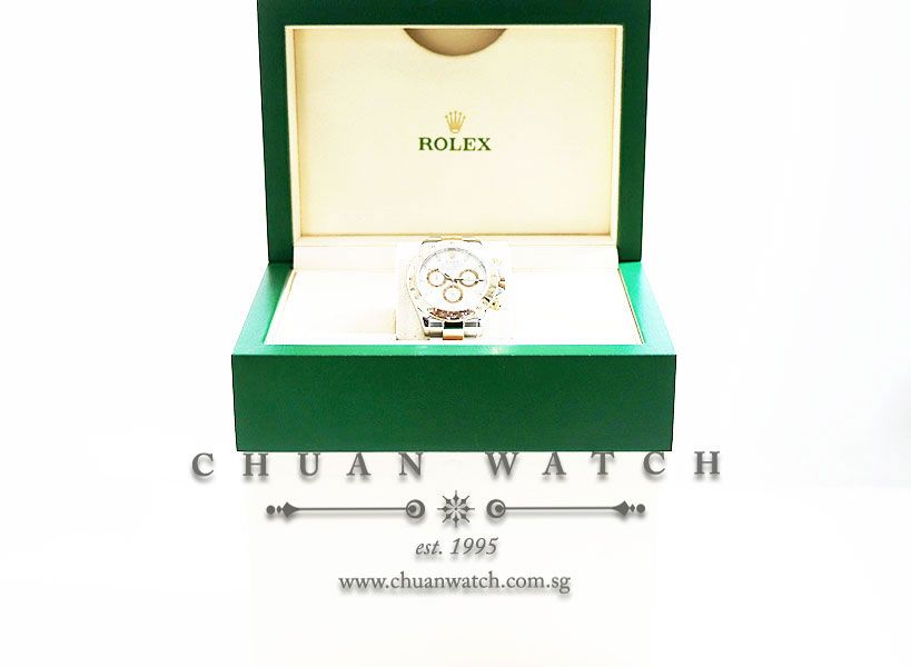 Rolex Cosmograph Daytona Two-Tone 116523 White Index - Discontinued Reference - Image 5