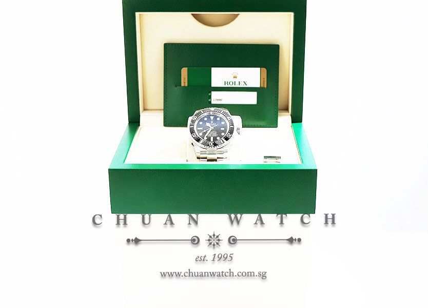 Rolex DEEPSEA Sea-Dweller D-Blue 44mm 116660 - Discontinued Reference - Image 5