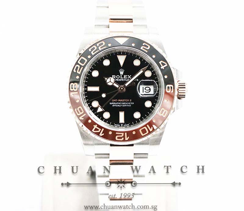 Rolex GMT-Master II Two-Tone 126711CHNR Root Beer