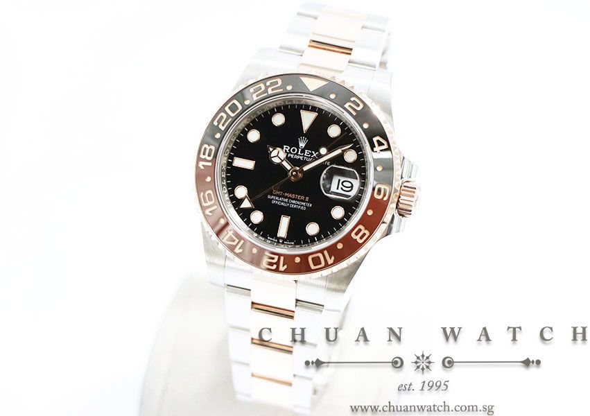 Rolex GMT-Master II Two-Tone 126711CHNR Root Beer - Image 2