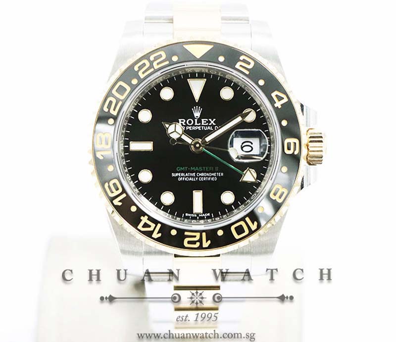 Rolex GMT-Master II Two-Tone 116713LN - Discontinued