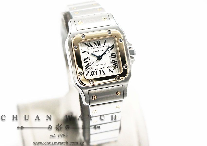 Cartier Ladies Santos Galbee Two-Tone Automatic 24mm 2423 - Discontinued - Image 3