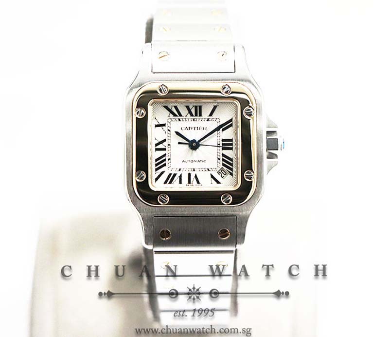Cartier Ladies Santos Galbee Two-Tone Automatic 24mm 2423 - Discontinued