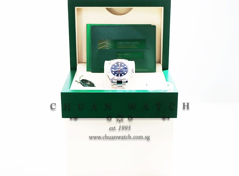 Rolex Gents Yacht-Master 40mm 126622 Blue Sunburst - Image 5