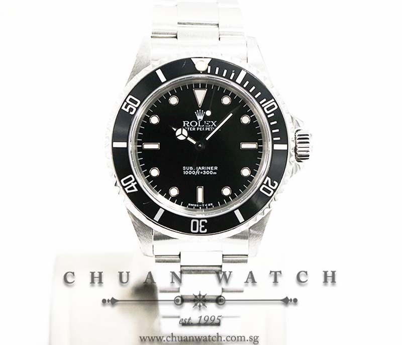 Rolex Submariner No-Date 2-Liner 14060 Tritium - Discontinued