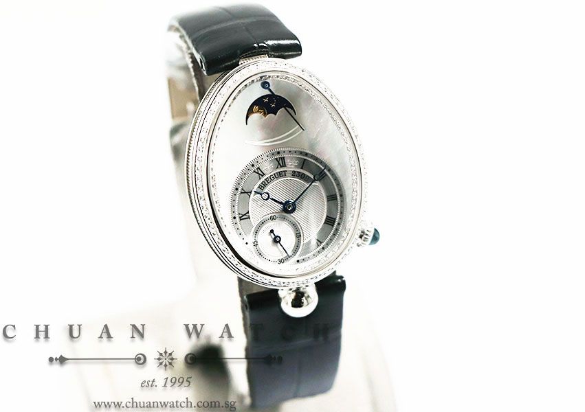 Breguet Reine de Naples MoonPhase Power-Reserve White Gold 8908BB - Discontinued Reference - Image 3