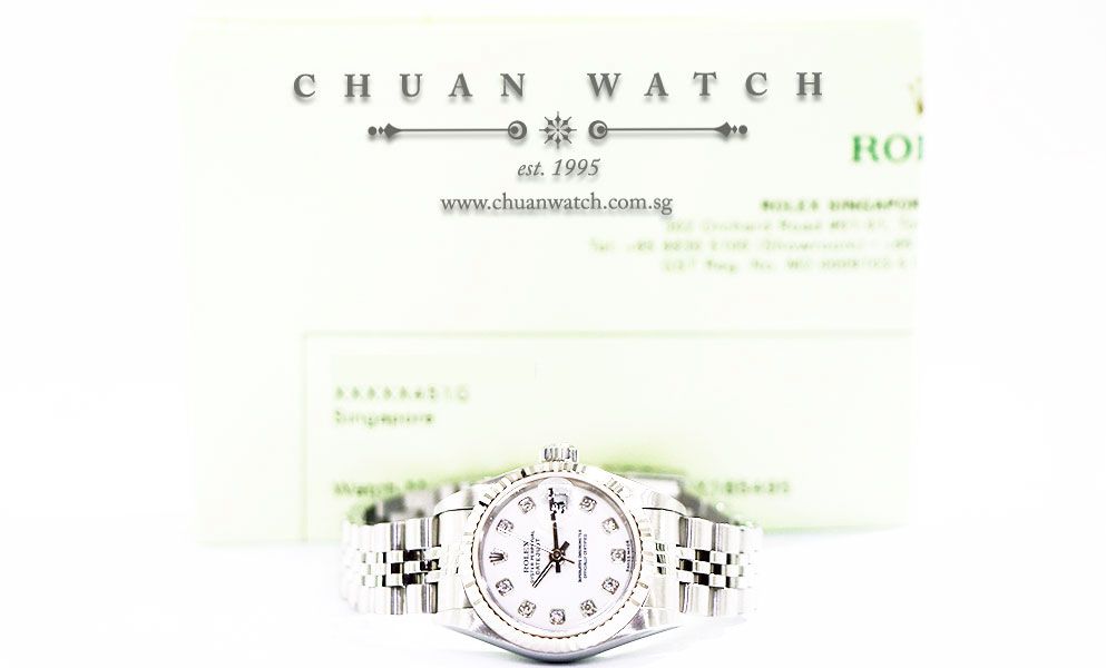 Rolex Ladies DateJust 26mm 79174 White Diamonds - Discontinued - Image 5