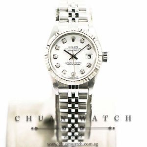 Rolex Ladies DateJust 26mm 79174 White Diamonds - Discontinued