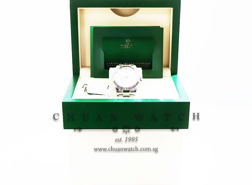 Rolex Annual Calendar GMT Sky-Dweller 42mm 326934 White Index - Image 5