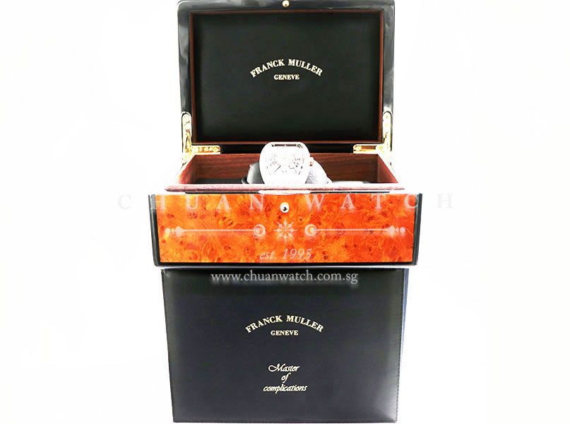 Franck Muller Vanguard Rose Gold Custom Pave-Set Diamonds V 45 SC DT 5N NR - Image 5