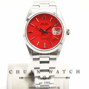 Rolex Vintage Oysterdate Precision 34mm 6694 Custom Orange Index (Reconditioned) - Discontinued