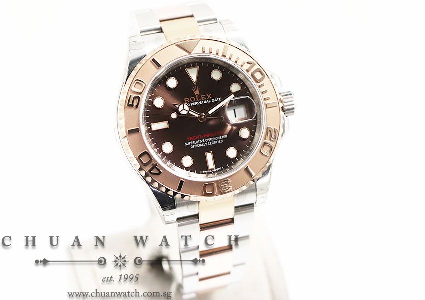 Rolex Gents Yacht-Master Two-Tone 40mm 116621 Chocolate Sunburst - Discontinued Reference - Image 3