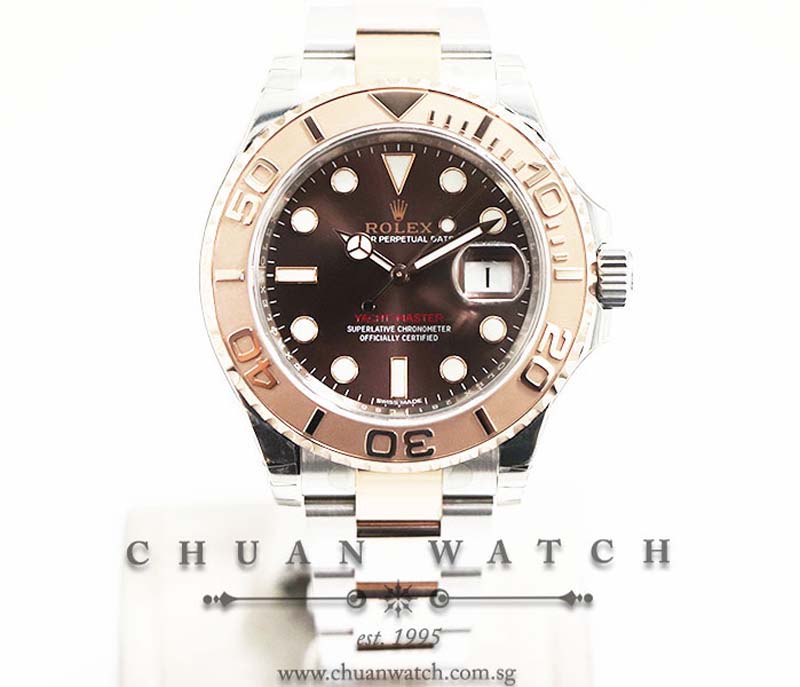 Rolex Gents Yacht-Master Two-Tone 40mm 116621 Chocolate Sunburst - Discontinued Reference