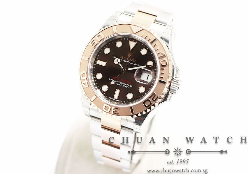 Rolex Gents Yacht-Master Two-Tone 40mm 116621 Chocolate Sunburst - Discontinued Reference - Image 2