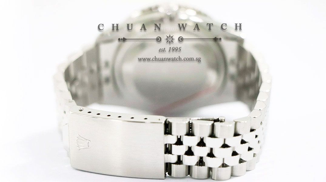 Rolex Gents DateJust Turn-O-Graph Thunderbird 36mm 16264 Silver Sunburst Index - Discontinued - Image 4