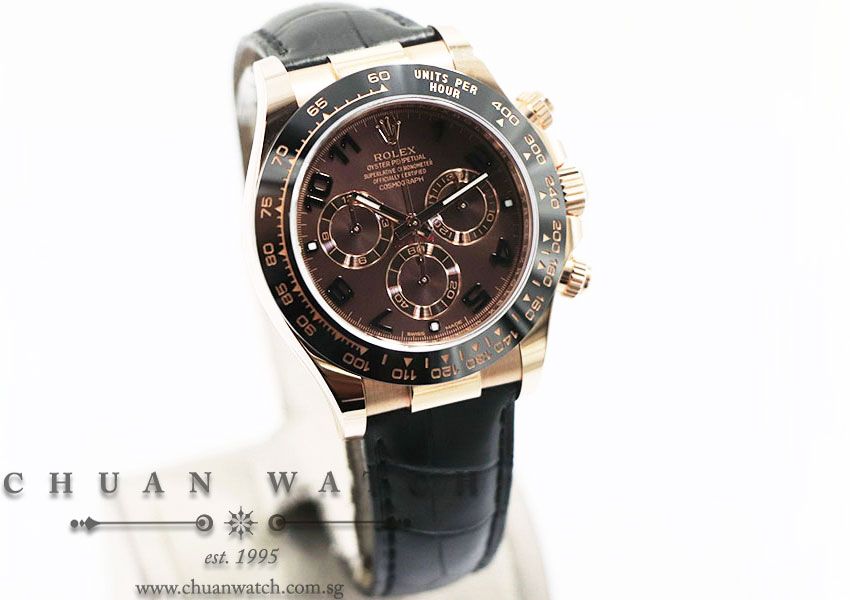 Rolex Cosmograph Daytona Everose 116515LN Chocolate Arabic - Discontinued - Image 3