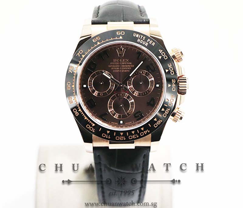 Rolex Cosmograph Daytona Everose 116515LN Chocolate Arabic - Discontinued