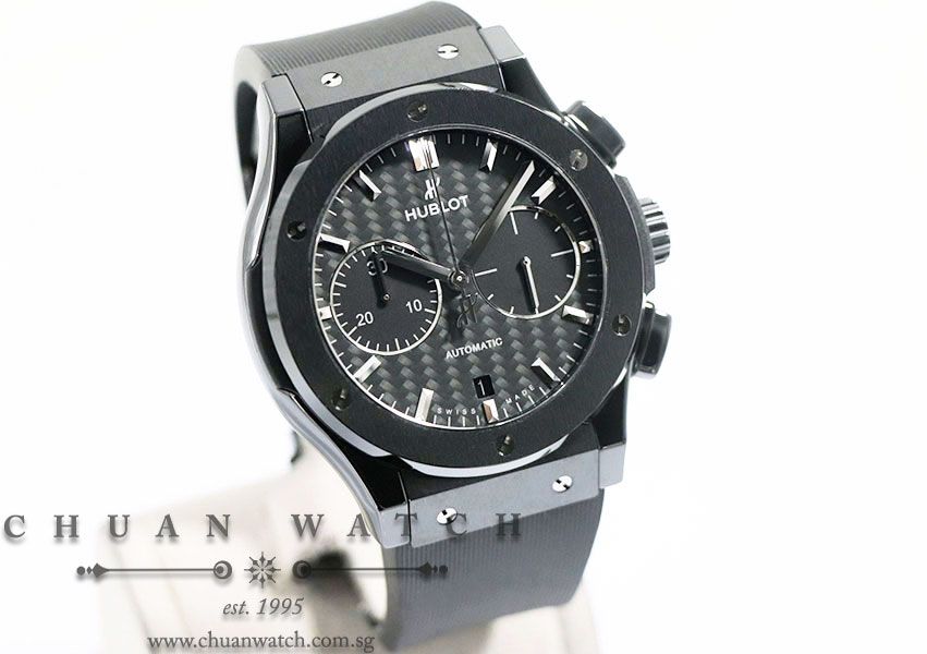 Hublot Classic Fusion Chronograph Black Magic 45mm 521.CM.1771.RX - Discontinued Dial - Image 3