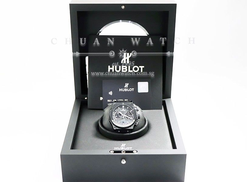 Hublot Classic Fusion Chronograph Black Magic 45mm 521.CM.1771.RX - Discontinued Dial - Image 5