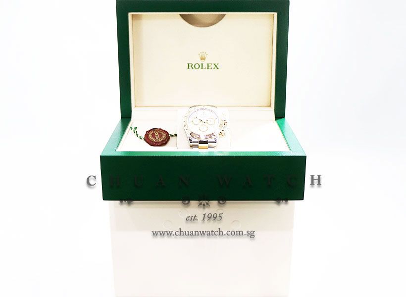 Rolex Cosmograph Daytona Two-Tone 116523 White Index - Discontinued Reference - Image 5