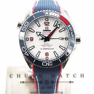 Omega Seamaster Planet Ocean 600M Co-Axial Master Chronometer 43.5mm Americas Cup 215.32.43.21.04.001 - Limited Edition of 2021 Pieces Only