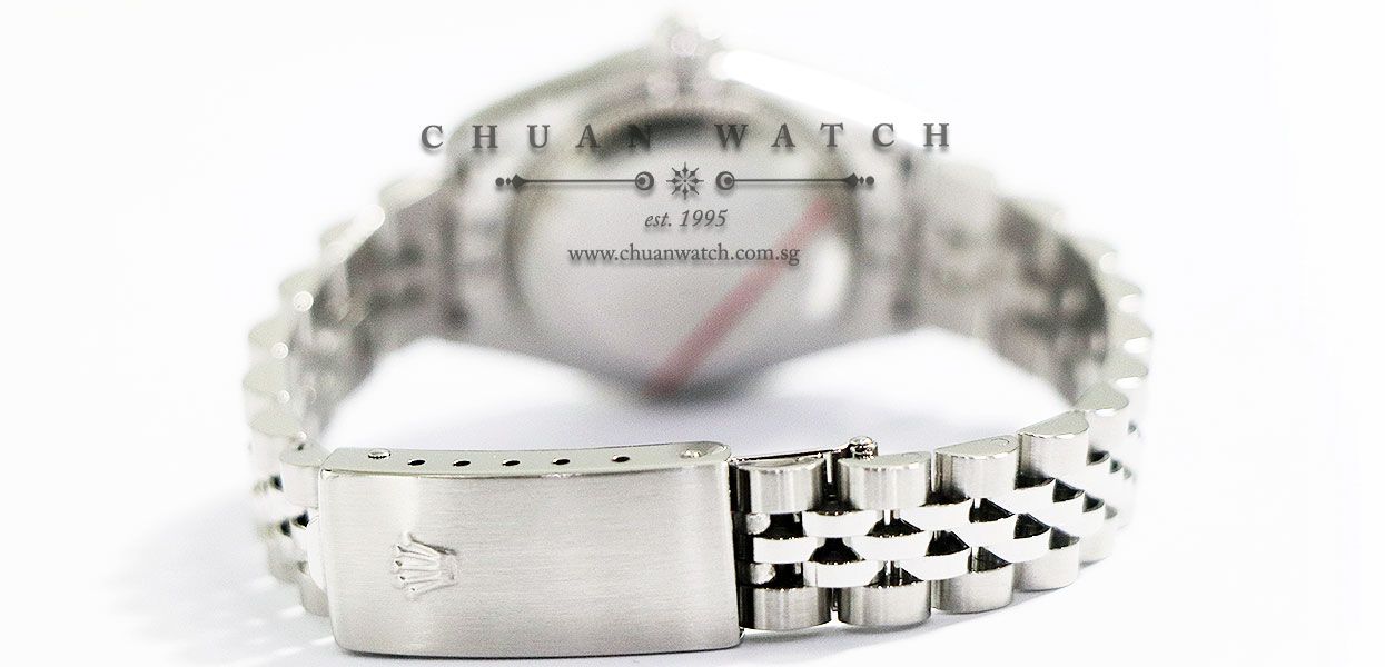 Rolex Ladies DateJust 26mm 79174 Salmon Sunburst Diamonds - Discontinued - Image 4