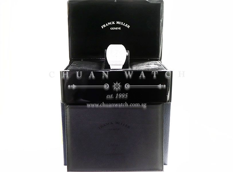 Franck Muller Vanguard Steel Custom Pave-Set Diamonds V 45 SC DT AC BR BC - Image 5