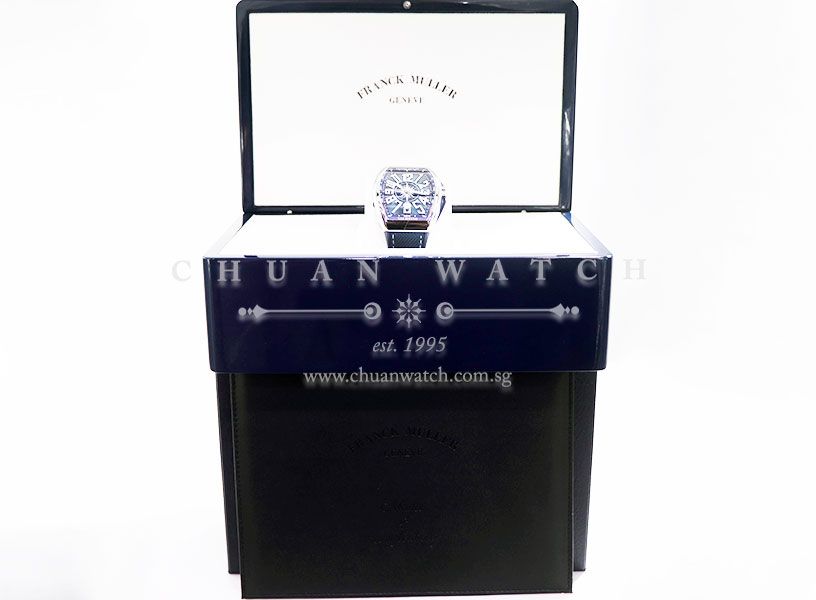 Franck Muller Vanguard Yachting Steel V 45 SC DT AC BL - Image 5