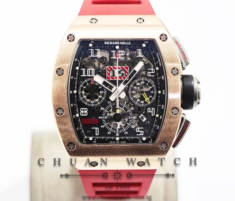 Richard Mille RM011 Rose Gold/Titanium - Discontinued