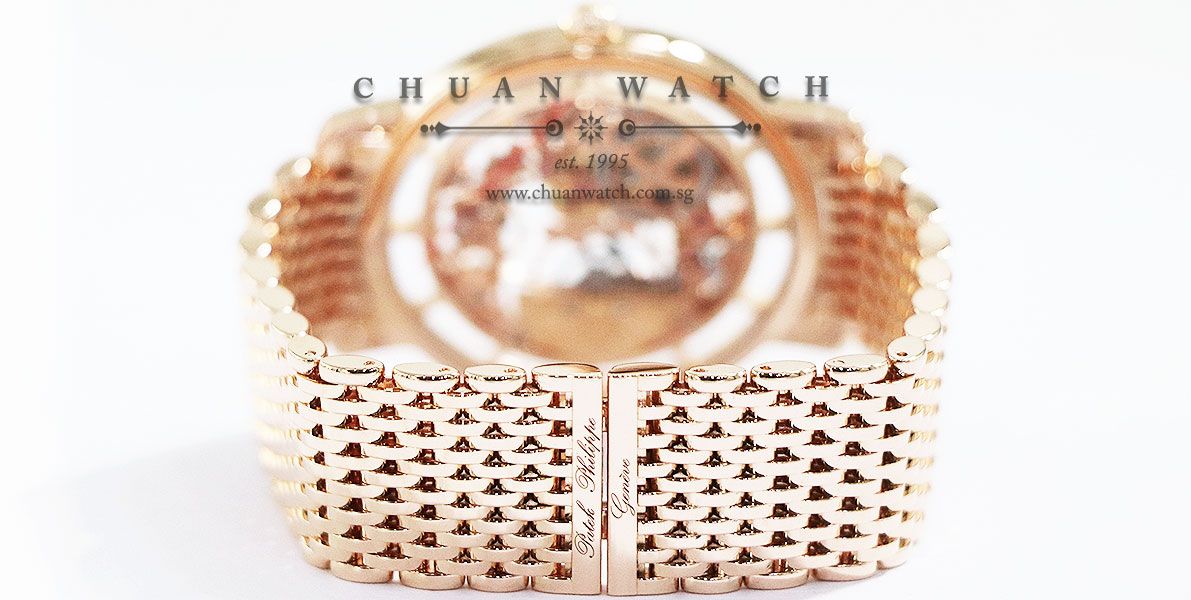 Patek Philippe Complications Calatrava Skeleton Ultra-Thin Rose Gold 39mm 5180/1R-001 - Image 4
