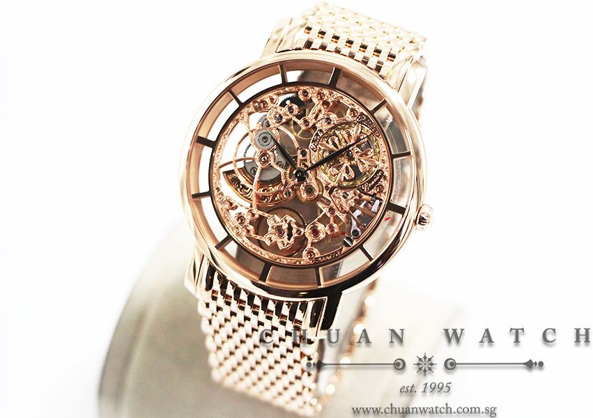 Patek Philippe Complications Calatrava Skeleton Ultra-Thin Rose Gold 39mm 5180/1R-001 - Image 2