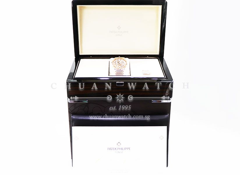 Patek Philippe Complications Calatrava Skeleton Ultra-Thin Rose Gold 39mm 5180/1R-001 - Image 5