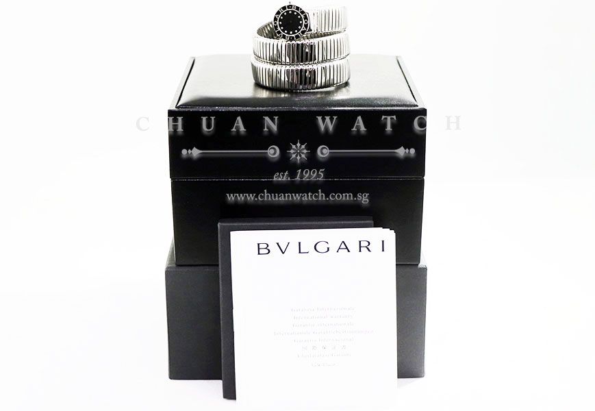 Bvlgari Tubogas Double-Twirl 19mm BB191TS - Discontinued - Image 4