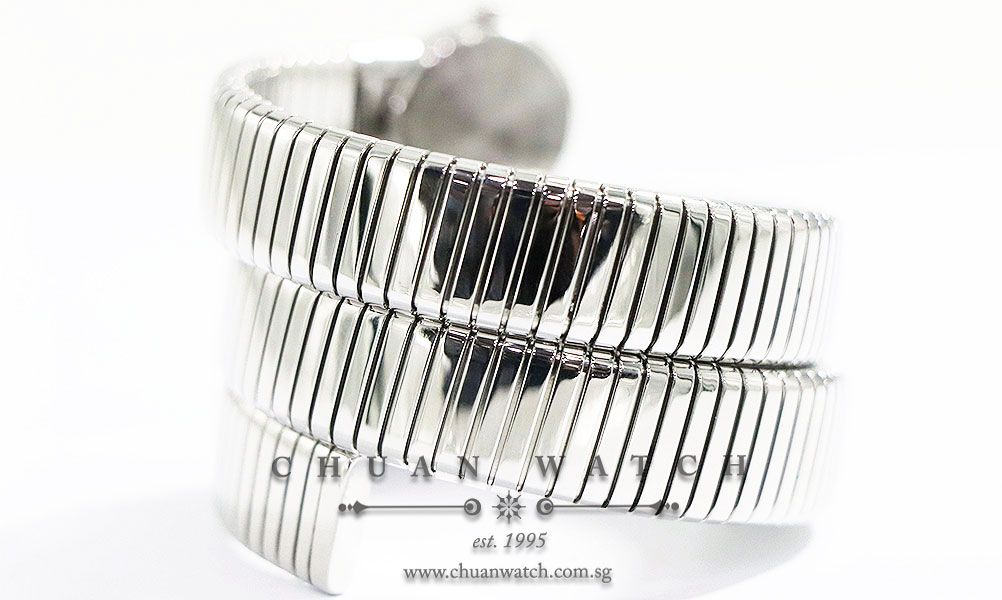 Bvlgari Tubogas Double-Twirl 19mm BB191TS - Discontinued - Image 3