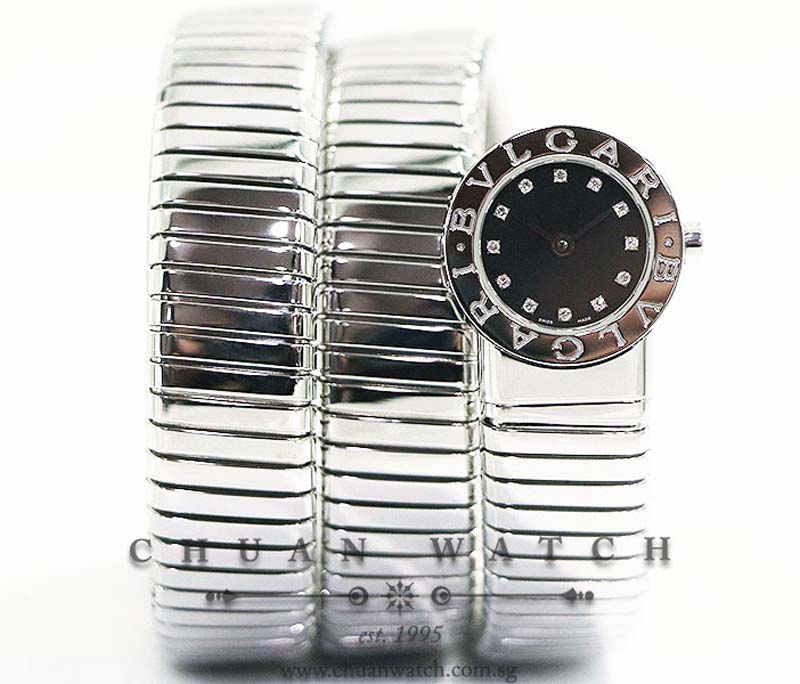Bvlgari Tubogas Double-Twirl 19mm BB191TS - Discontinued