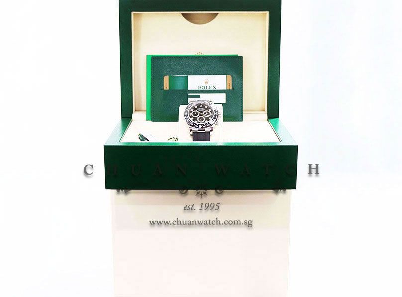 Rolex Cosmograph Daytona White Gold 116519LN Black Diamonds - Image 5